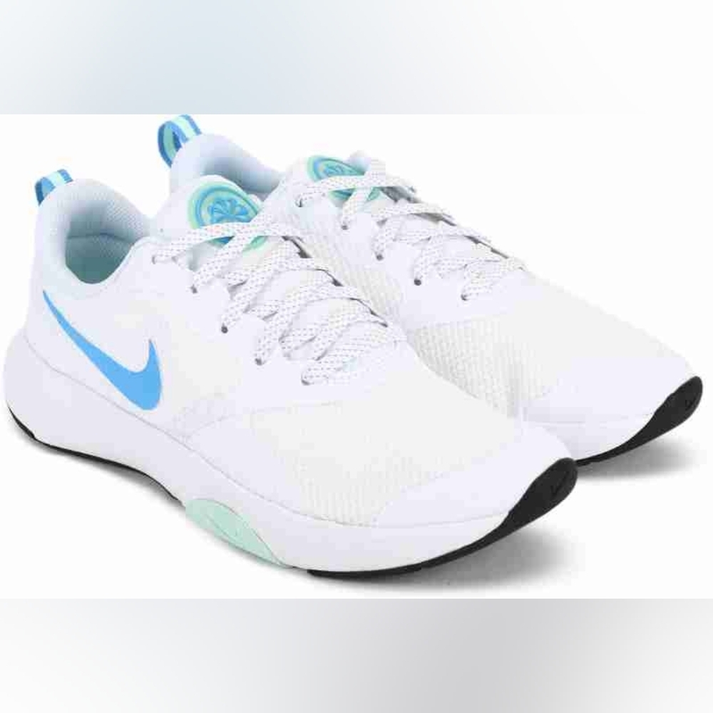 Nike City REP TR White University Blue Women Cross Training Sneakers Size 11